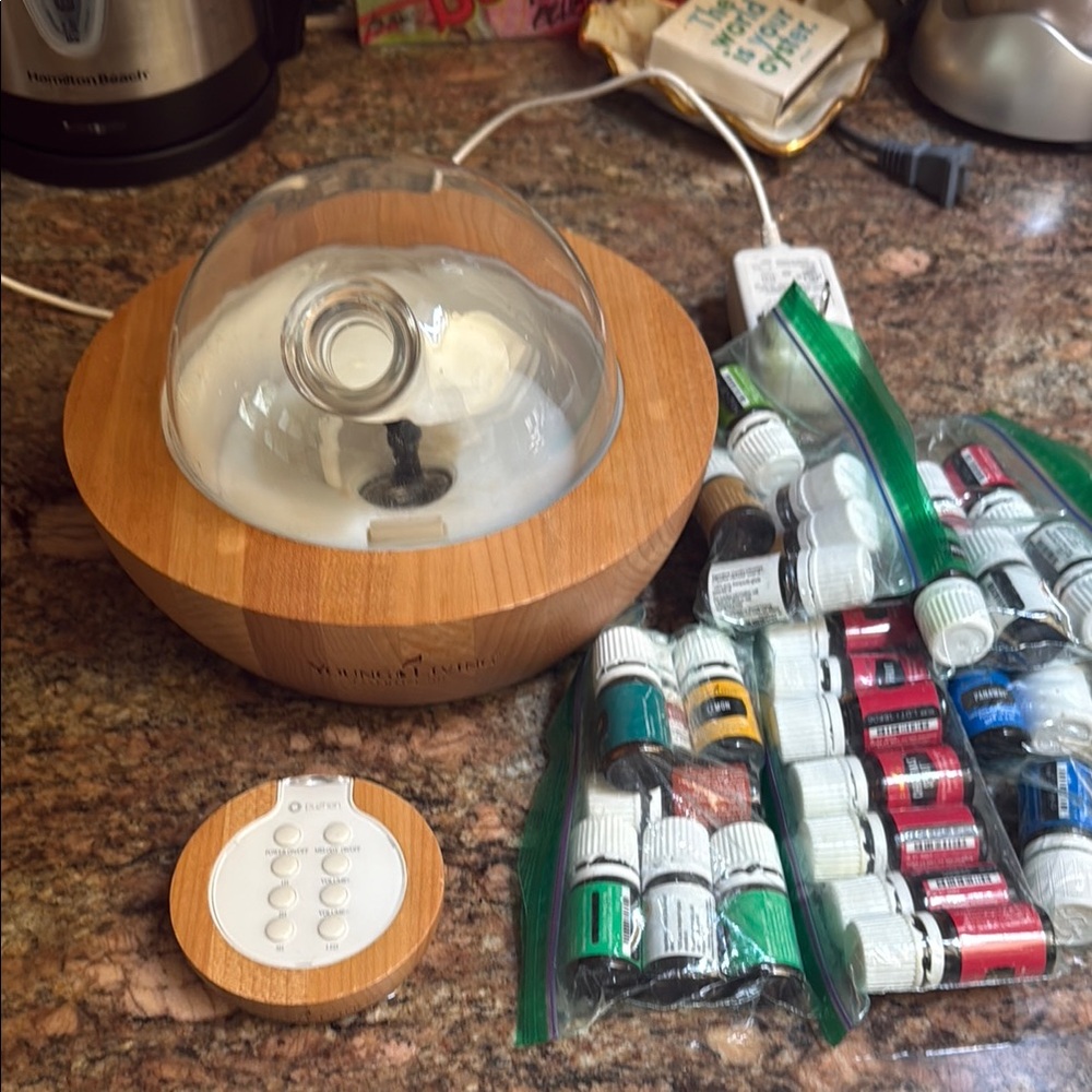 Young living Essential Oil Diffuser with Remote